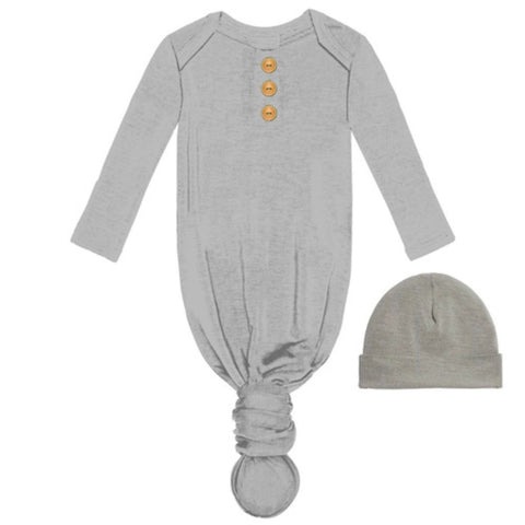 Grey Infant Gown
