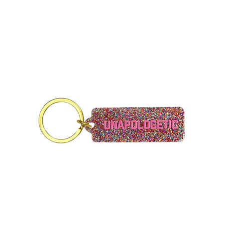 Unapologetic Rectangle Keychain