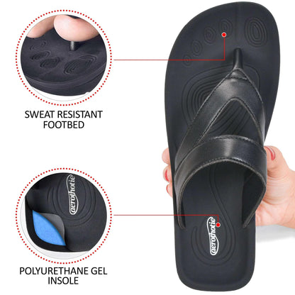 Glen Aerothotic Sandals | Black