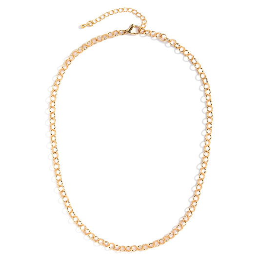 Round Link Chain Necklace