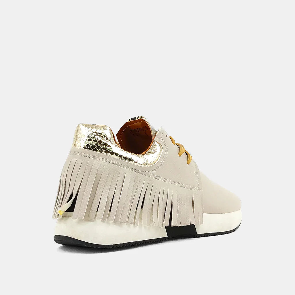 Tennis shoes with fringe on sale