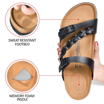 Viking Aerothotic Sandals | Black