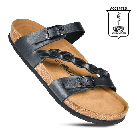 Viking Aerothotic Sandals | Black