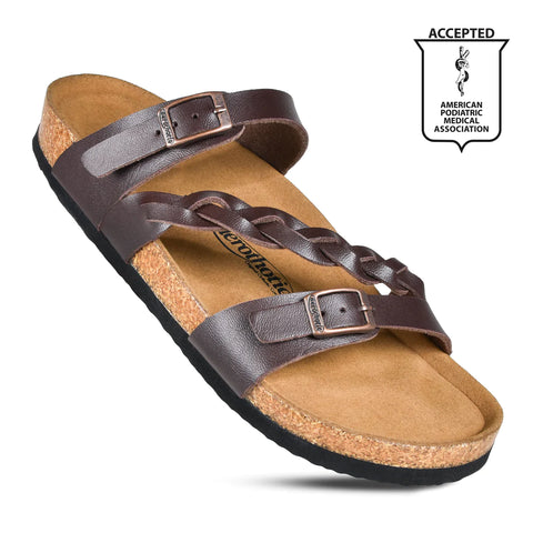 Viking Aerothotic Sandals | Brown