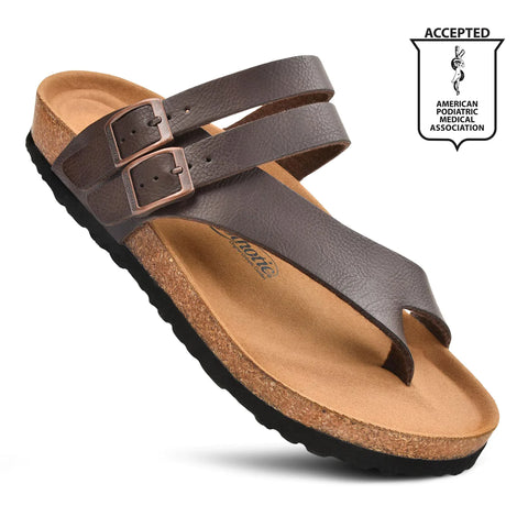 Kaizen Aerothotic Sandals | Brown