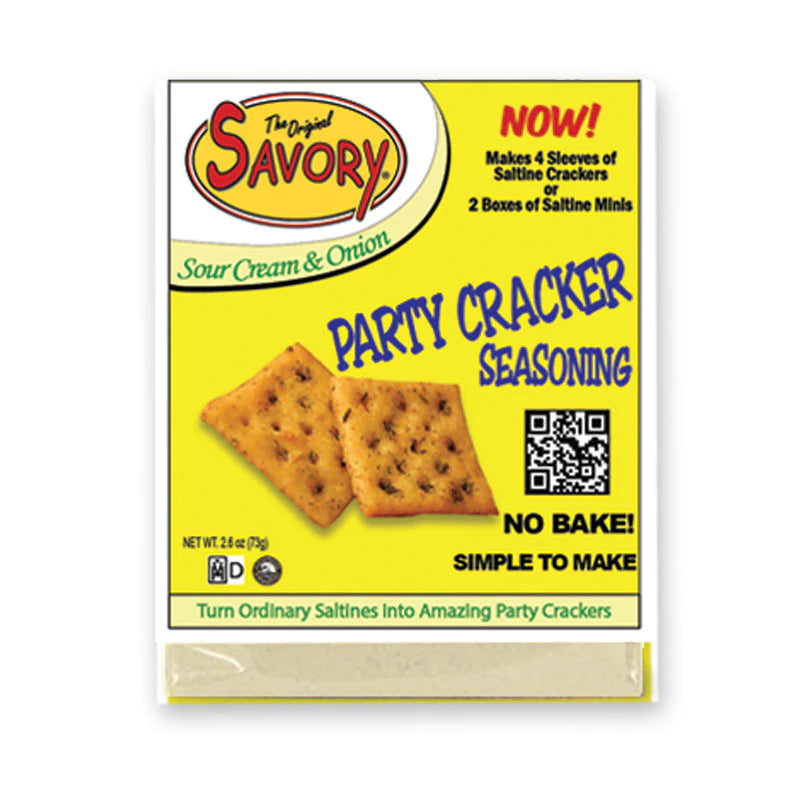 Savory Cracker Seasoning | Sour Cream & Onion