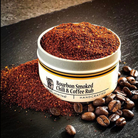 Bourbon Smoked Chili & Coffee Rub