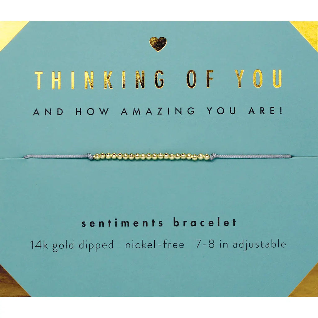 Sentiment Bracelet | Thinking of You