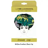 Lemon Lavender Microfiber Shower Cap
