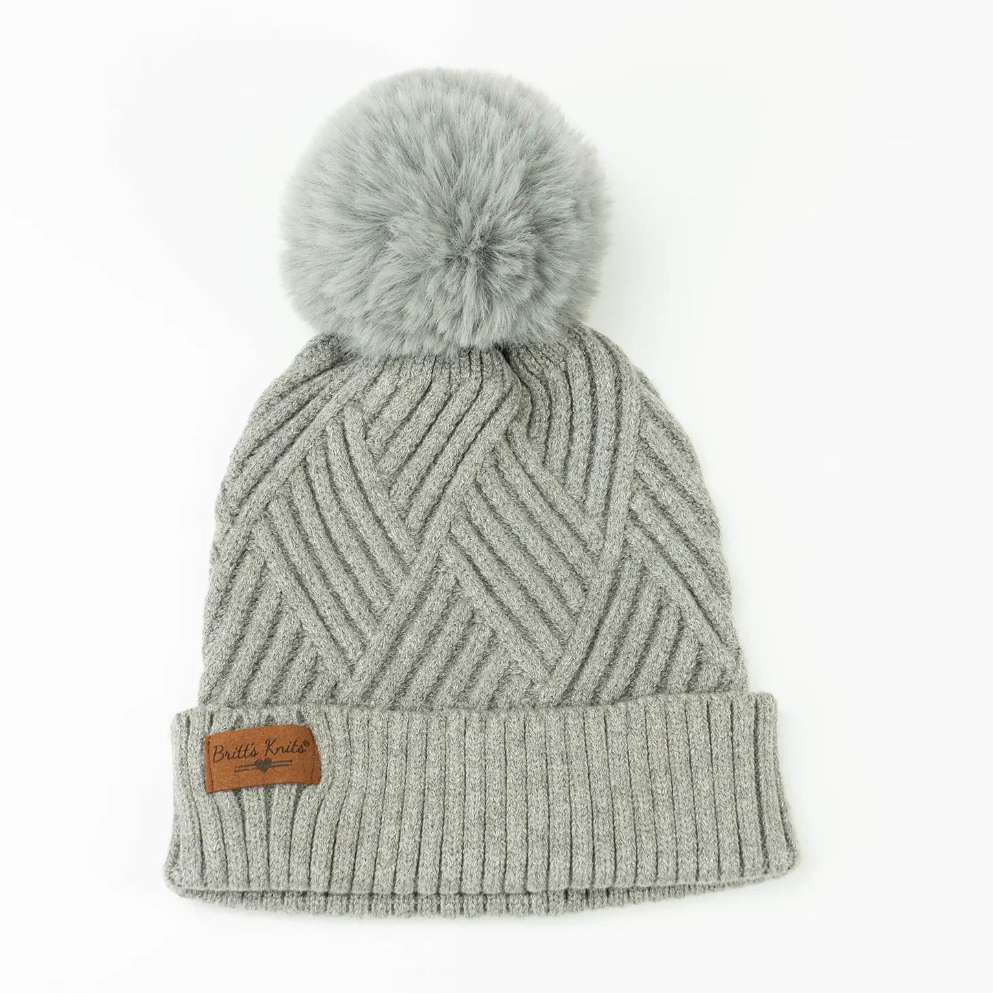 Britt Knits Poof Pom Hat