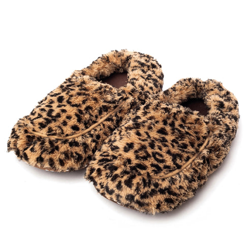 Warmies Slippers | Leopard