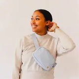 Belt Bag + Wallet Set | Misty Blue