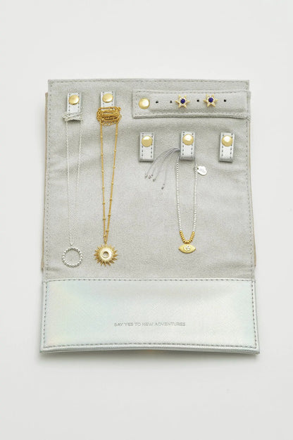 Mini Jewelry Roll Iridescent