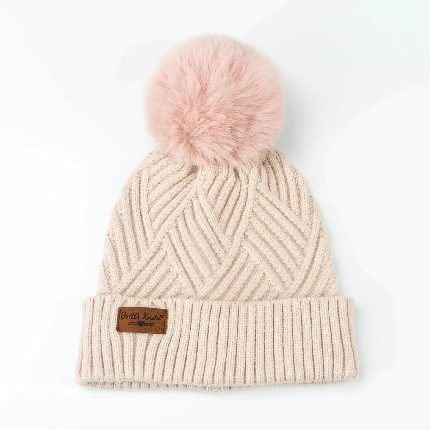 Britt Knits Poof Pom Hat