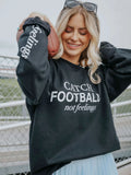 Catch Footballs Sweatshirt