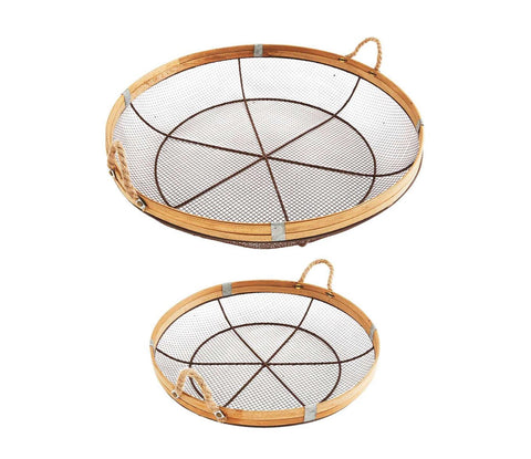 Nested Wire Basket Decor
