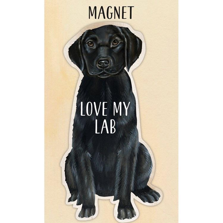 Magnet Love my Black Lab