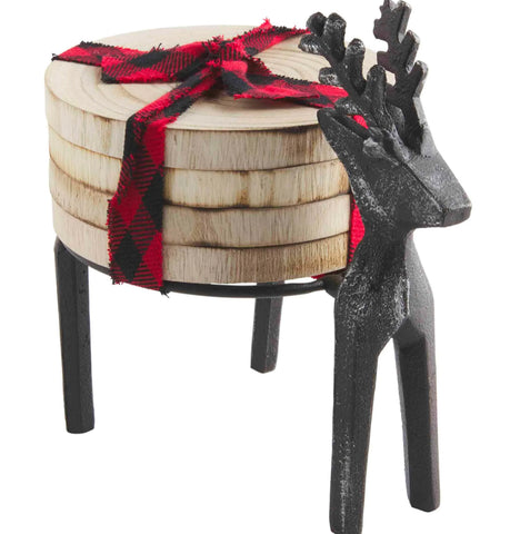 Deer Coaster Set