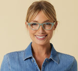 Vintage Vibes - Green/Gray Tortoise