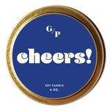 Cheers! Tin Candle