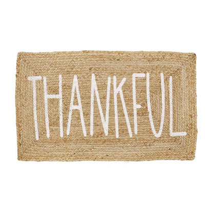 Thankful Jute Mat