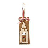 Painted Plank Ornament