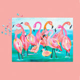 Flamingo Beach Puzzle