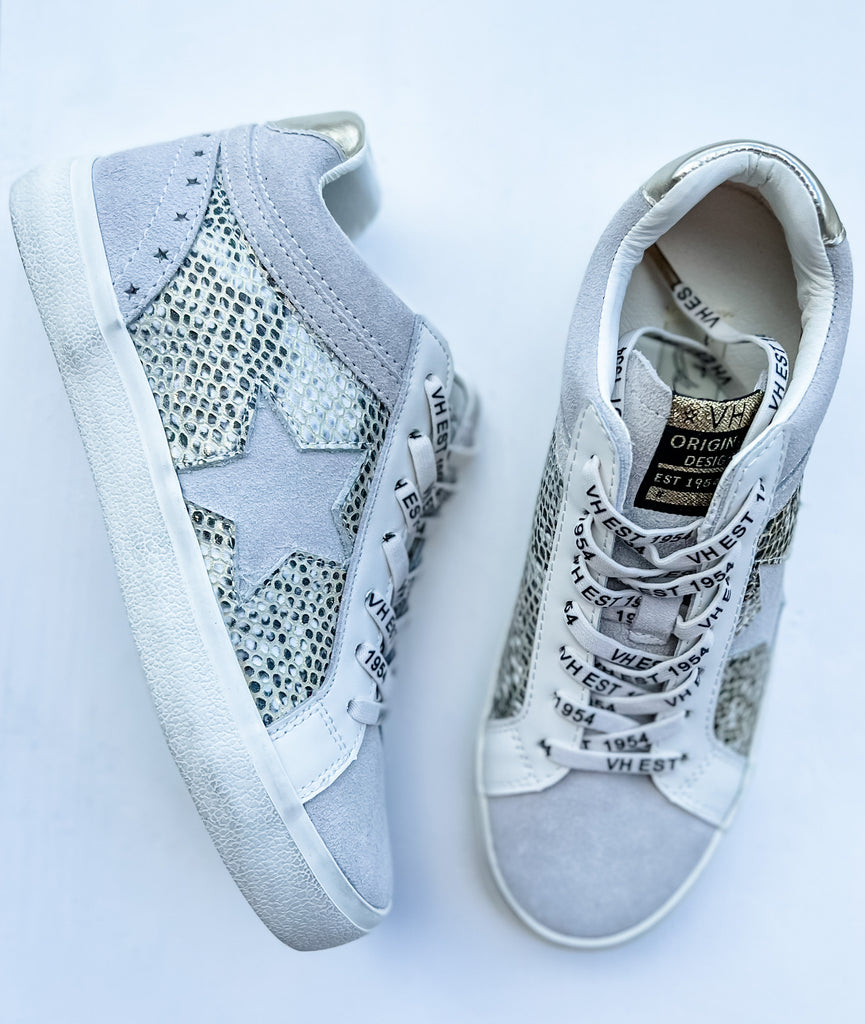 Bounce White Snake Sneakers