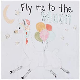 Fly Me to the Moon Canvas
