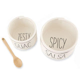 Nested Guac and Salsa Set