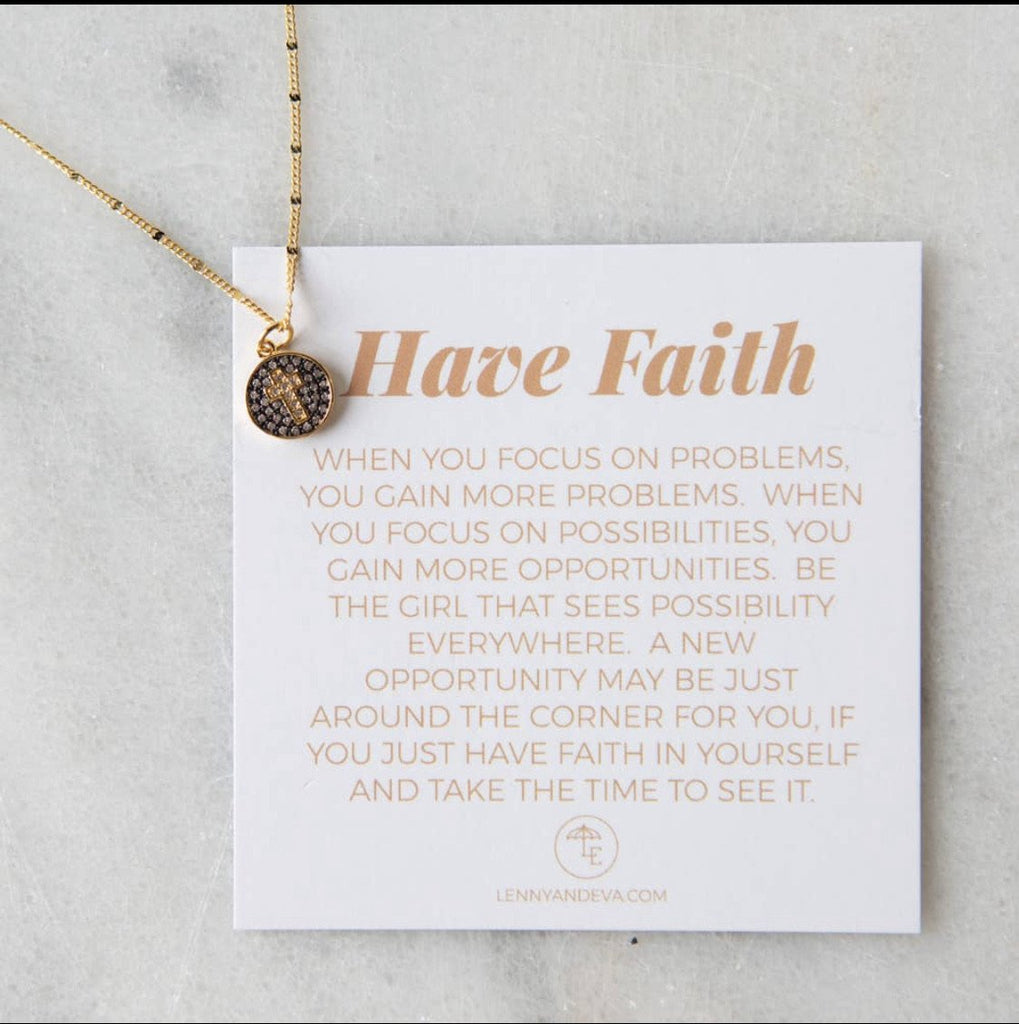 Intention Necklace - Have Faith