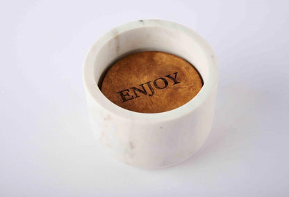 Wine Cooler & Coaster Set