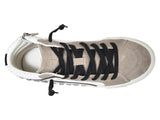 Gadol High White Taupe Sneakers