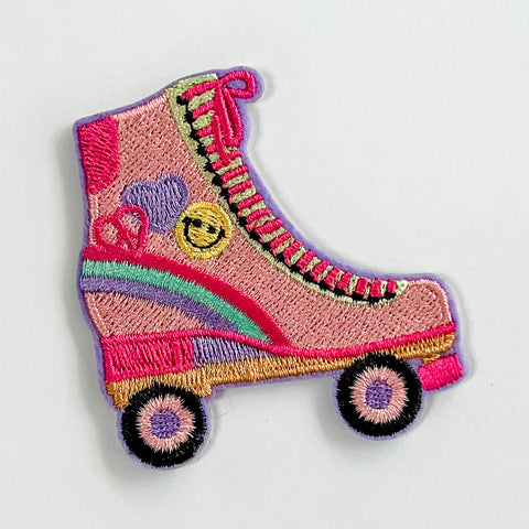 Roller Skate Embroidered Patch