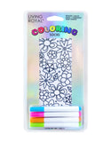 Flower Party Coloring Socks
