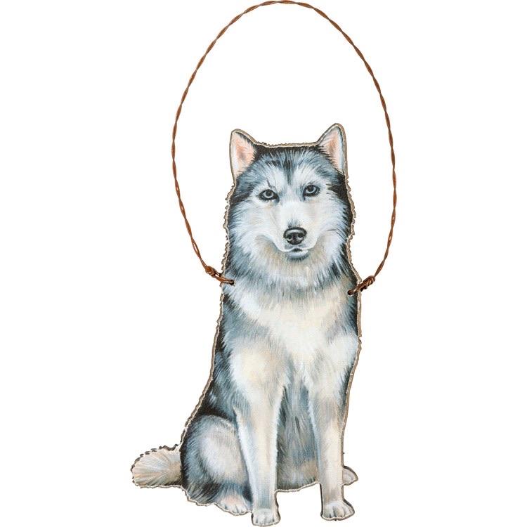 Husky Ornament
