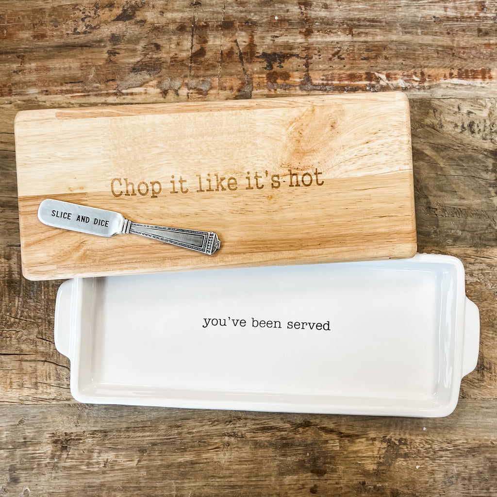 Chop it Tray and Board set