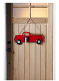 Fall/Christmas Truck Reversible Door Sign