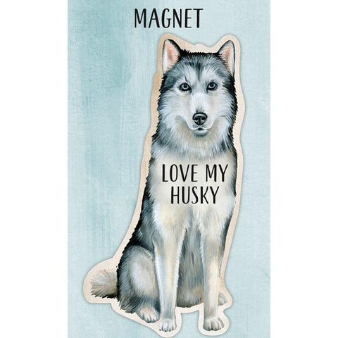 Magnet Love my Husky
