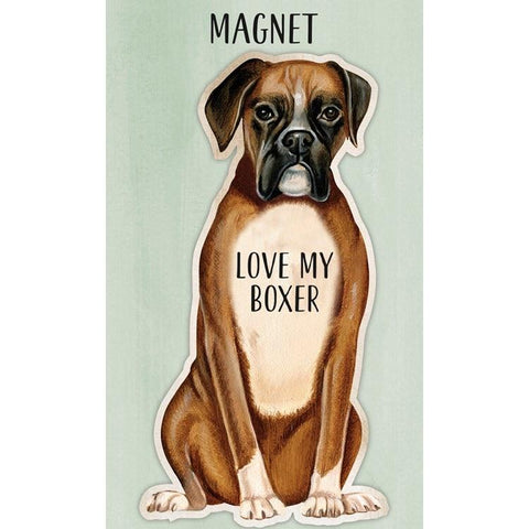 Magnet Love my Boxer