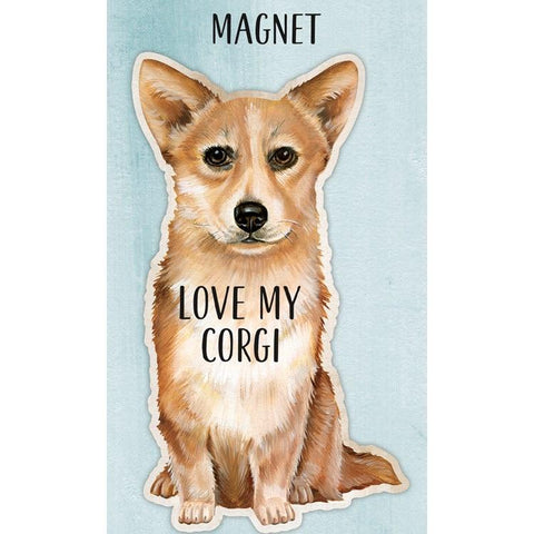 Magnet Love my Corgi