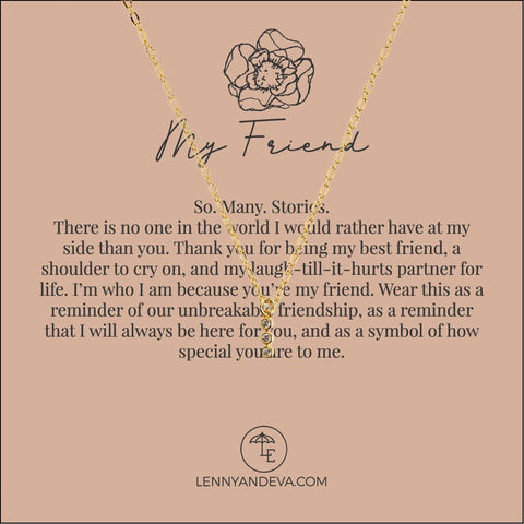 “For Her” Necklace - Friend