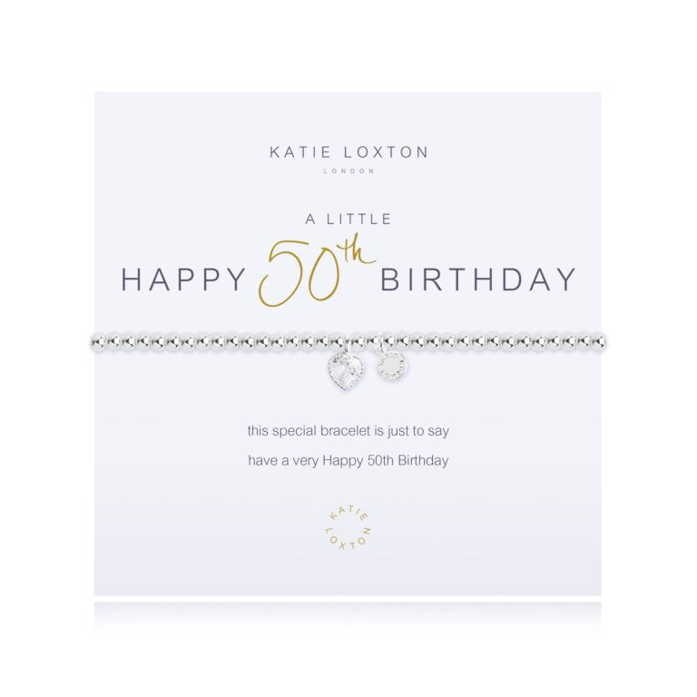 Happy 50th Birthday Bracelet