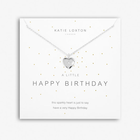 A Little Happy Birthday Necklace
