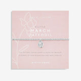 Birthflower A Little March Daffodil Bracelet | Silver