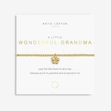 A Little Wonderful Grandma Bracelet | Gold