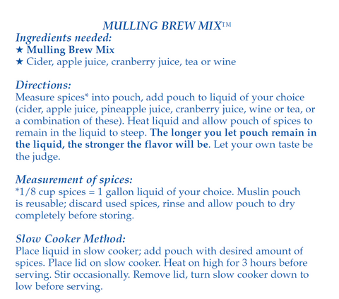 Mulling Brew Mix