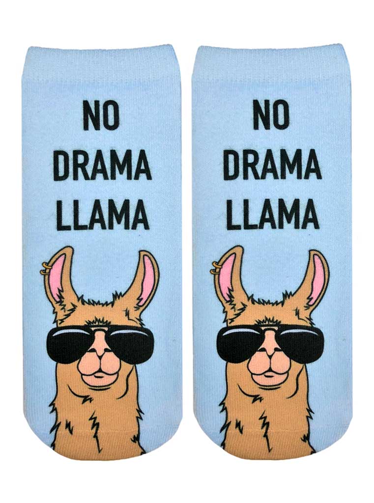 No Drama Llama Ankle Socks