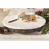 Marble Iron Lazy Susan