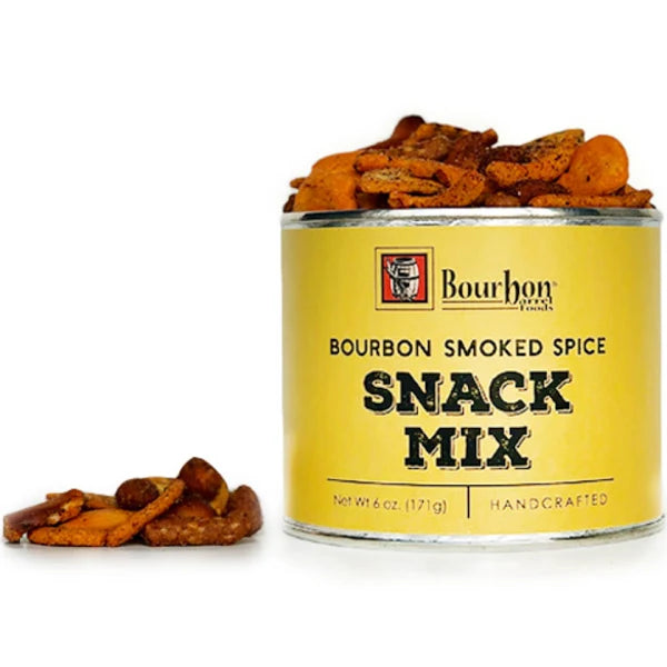 Bourbon Barrel Snack Mix Tin